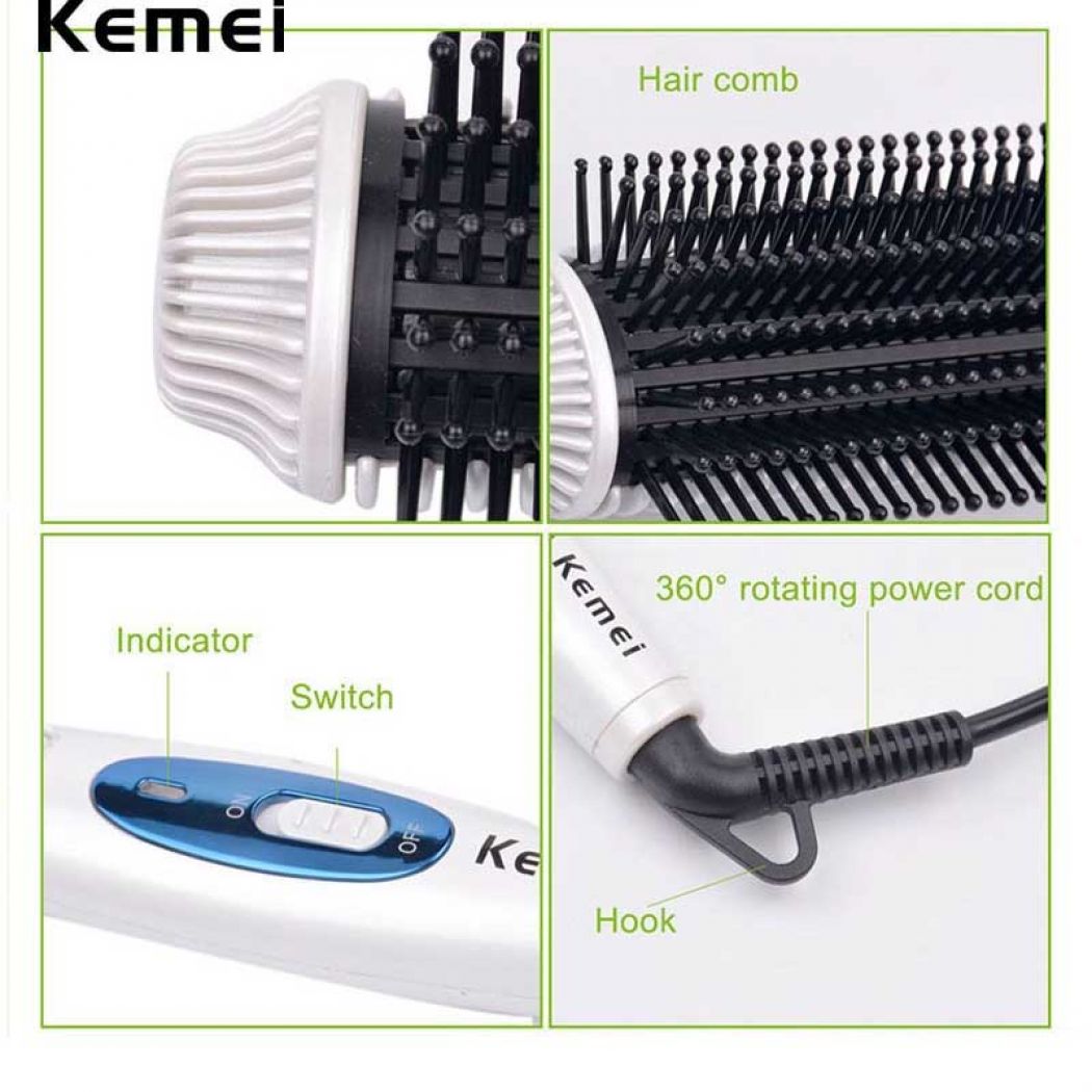 Kemei Hair Curlers And Straightener KM-8110